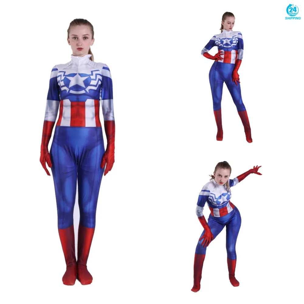 3D printing Peggy Carter Cosplay Costume 3D Printing Spandex Lycra Zentai Bodysuit Suit Jumpsuits women costumes
3D printing Peggy Carter Cosplay Costume 3D Printing Spandex Lycra Zentai Bodysuit Suit Jumpsuits women costumes