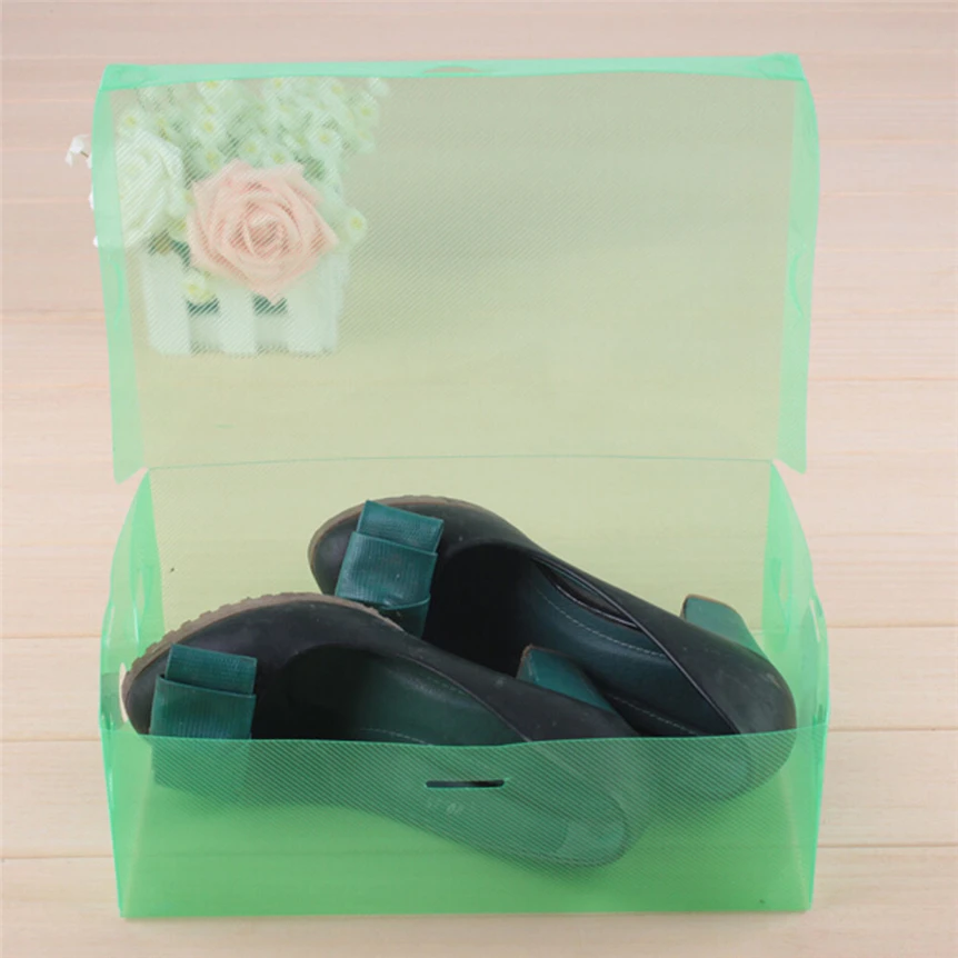 1PC Foldable Clear Shoes Storage Box Plastic Stackable Shoe Organizer sep928 Extraordinary
1PC Foldable Clear Shoes Storage Box Plastic Stackable Shoe Organizer sep928 Extraordinary
