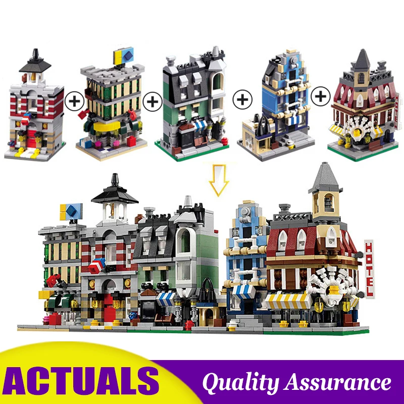 5 Pcs/lot Mini Modulars LegoINGlys Decool City Street View Building Blocks Architecture Houses Model Bricks Kids Toys
5 Pcs/lot Mini Modulars LegoINGlys Decool City Street View Building Blocks Architecture Houses Model Bricks Kids Toys
