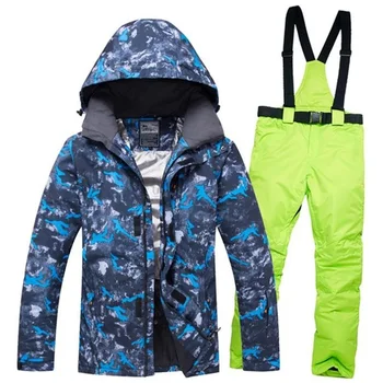 Men Skiing Snowboarding Jacket And Pants -30 Degrees Thermal Male Snow Ski Suit Waterpfoof Windproof Men's Snowboard Suits
Men Skiing Snowboarding Jacket And Pants -30 Degrees Thermal Male Snow Ski Suit Waterpfoof Windproof Men's Snowboard Suits