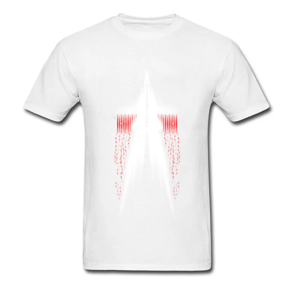 Maverick Simple Style Thanksgiving Day 100% Cotton Crewneck Boy Tops Shirt Leisure T-shirts Discount Short Sleeve T-shirts Maverick white