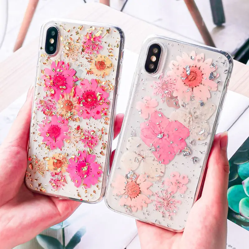 Dried Flower Bling Gold Foil Clear Phone Cases For iPhone XS Max XS X 6 6S 7 8 Plus Transparent Soft Silicone Back Cover Cases
Dried Flower Bling Gold Foil Clear Phone Cases For iPhone XS Max XS X 6 6S 7 8 Plus Transparent Soft Silicone Back Cover Cases