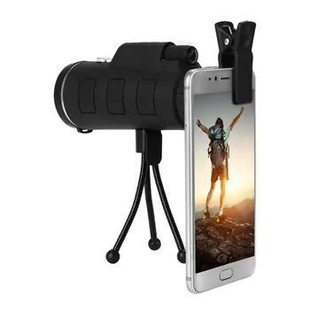 HD mini 40X60 Telescope Zoom Mobile Phone Lens for iPhone Samsung Smartphones universal clip Camera Lens with tripod+ Compass
HD mini 40X60 Telescope Zoom Mobile Phone Lens for iPhone Samsung Smartphones universal clip Camera Lens with tripod+ Compass