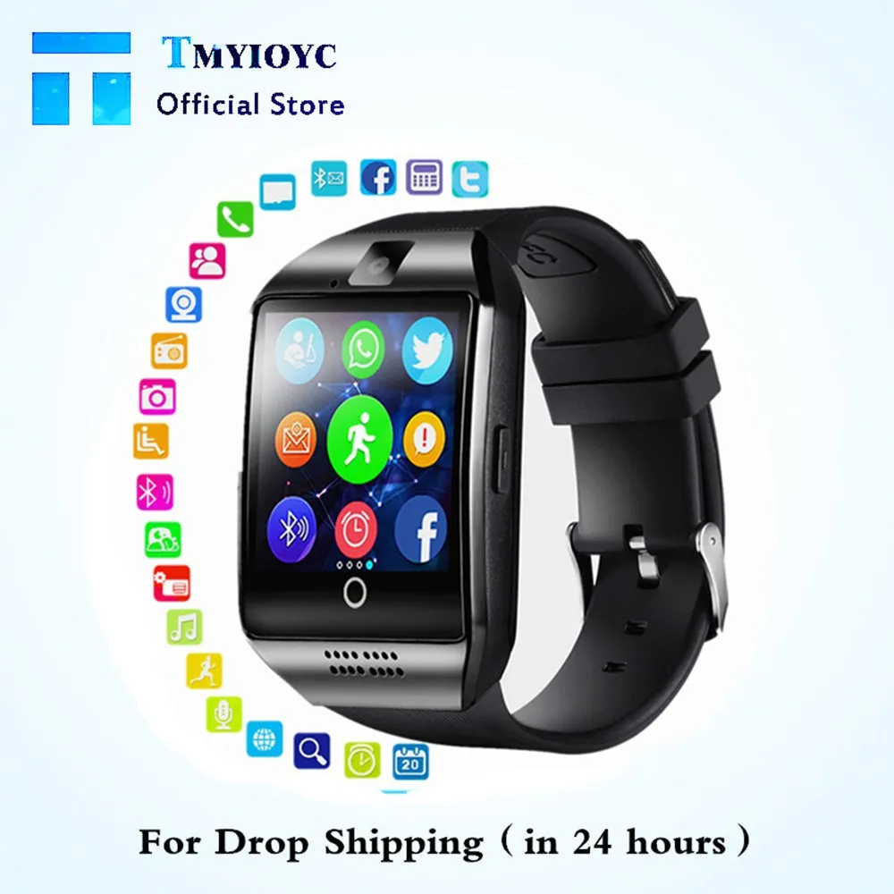 Multifunction Q18 Bluetooth Smart Watch With Camera play music Pedometer Sleep monitoring Smartwatch SIM TF Card For IOS Android
Multifunction Q18 Bluetooth Smart Watch With Camera play music Pedometer Sleep monitoring Smartwatch SIM TF Card For IOS Android