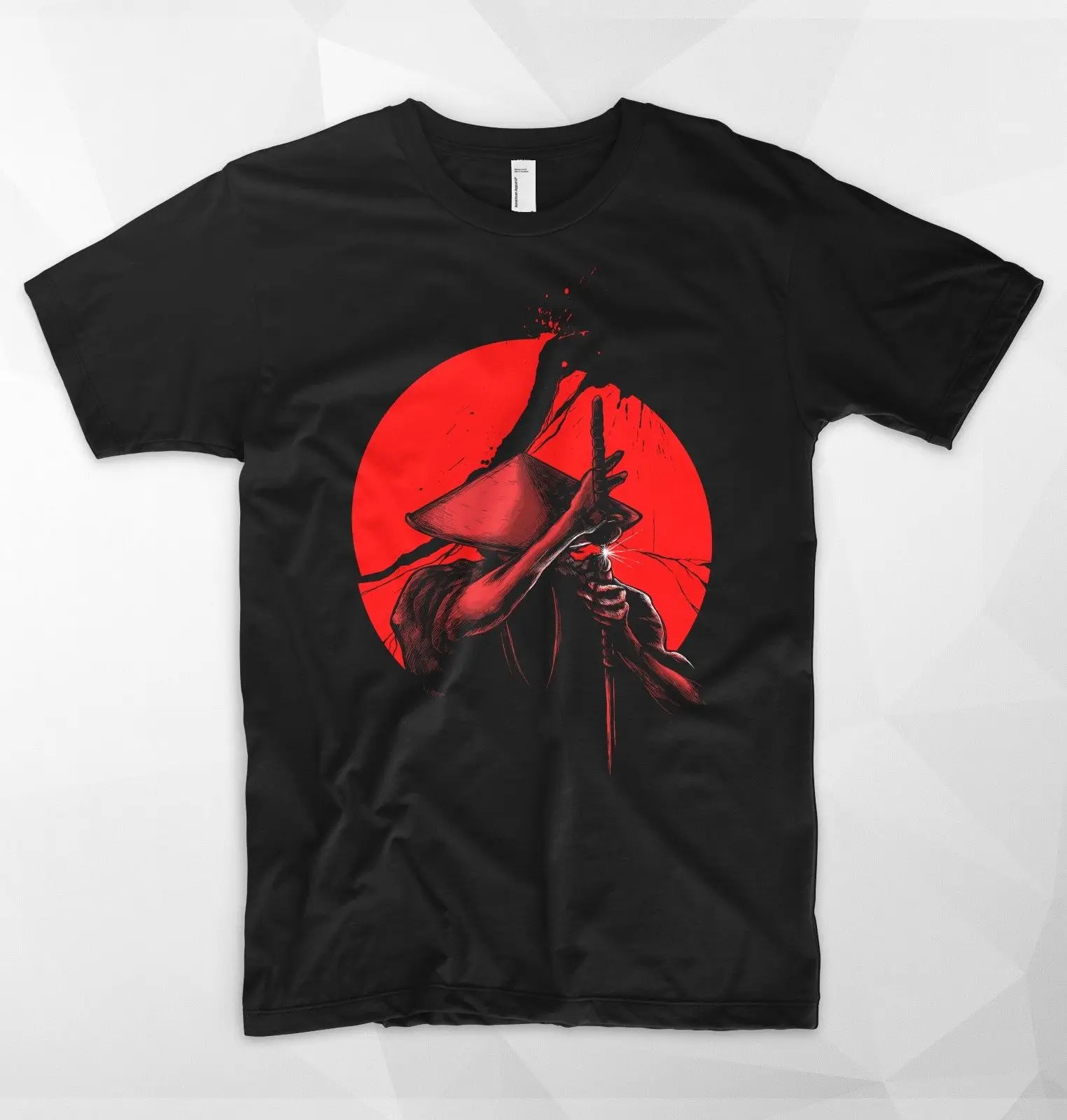 Samurai Slice T Shirt Top Japan Warrior Japanese Sword Katana Coolie Rice Hat Print Casual T-Shirt Men Brand Top Tee
Samurai Slice T Shirt Top Japan Warrior Japanese Sword Katana Coolie Rice Hat Print Casual T-Shirt Men Brand Top Tee