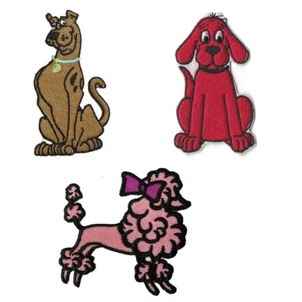 Exquisite Cartoon Poodle hound Patches Iron On Appliques for Clothing Badges Diy Loose coat Jeans T-shirt Patch Free Delivery
Exquisite Cartoon Poodle hound Patches Iron On Appliques for Clothing Badges Diy Loose coat Jeans T-shirt Patch Free Delivery