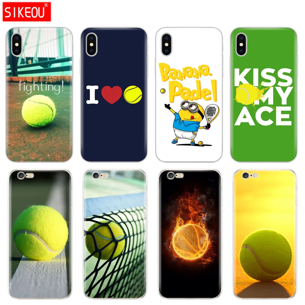 Silicone Cover Phone Case For Iphone 6 X 8 7 6s 5 5s SE Plus 10 XR XS Max Case tennis ball movement
Silicone Cover Phone Case For Iphone 6 X 8 7 6s 5 5s SE Plus 10 XR XS Max Case tennis ball movement
