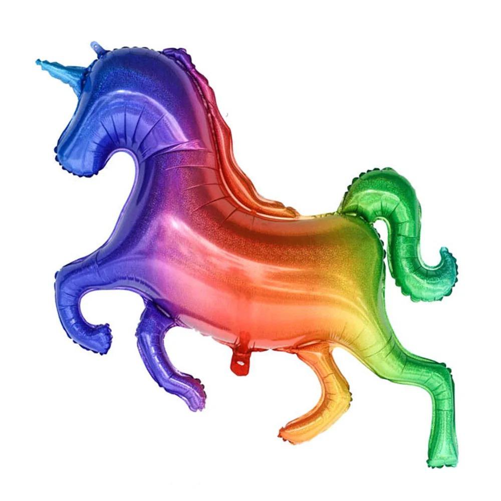 1PCS Large Laser Unicorn Balloons Material Rainbow Horse Foil Balloon Baby Birthday Party Wedding Decor Balloon Kids Toys
1PCS Large Laser Unicorn Balloons Material Rainbow Horse Foil Balloon Baby Birthday Party Wedding Decor Balloon Kids Toys