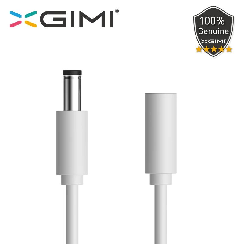 XGIMI Original Projector Accessories DC Power Extension Cord 1.2m DC2.5 Extension Cable For XGIMI Z3 Z4 Series Projectors
XGIMI Original Projector Accessories DC Power Extension Cord 1.2m DC2.5 Extension Cable For XGIMI Z3 Z4 Series Projectors