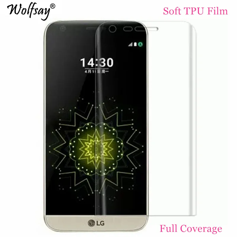 2PCS Wolfsay Screen Protector For LG G5 Nano Clear Soft TPU Film (Not Tempered Glass) for LG G5 H850 H830 H860N Full Cover Film
2PCS Wolfsay Screen Protector For LG G5 Nano Clear Soft TPU Film (Not Tempered Glass) for LG G5 H850 H830 H860N Full Cover Film