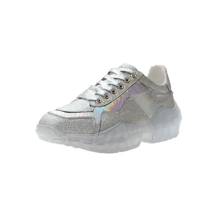 Crystal shoes spring new shoes female transparent thick-soled rhinestone casual sports shoes
Crystal shoes spring new shoes female transparent thick-soled rhinestone casual sports shoes