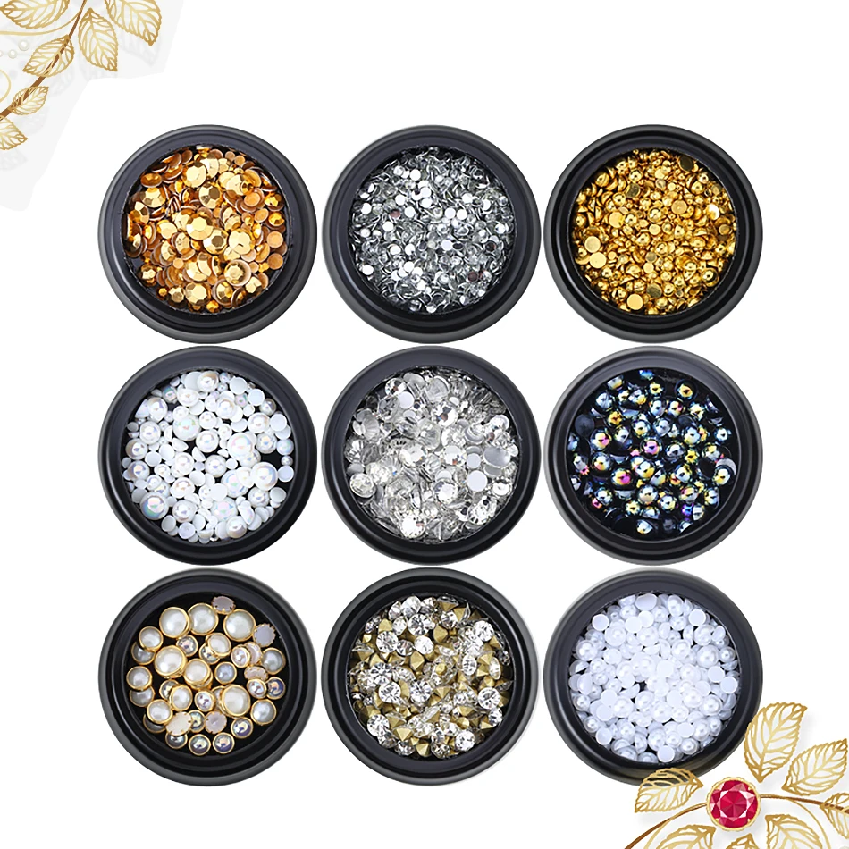 ROHWXY Clear Rhinestones Nail Art Decorations For Nail Design Strass Crystal Stone Nail Ornament 3D Decor Diamonds Nail Material
ROHWXY Clear Rhinestones Nail Art Decorations For Nail Design Strass Crystal Stone Nail Ornament 3D Decor Diamonds Nail Material