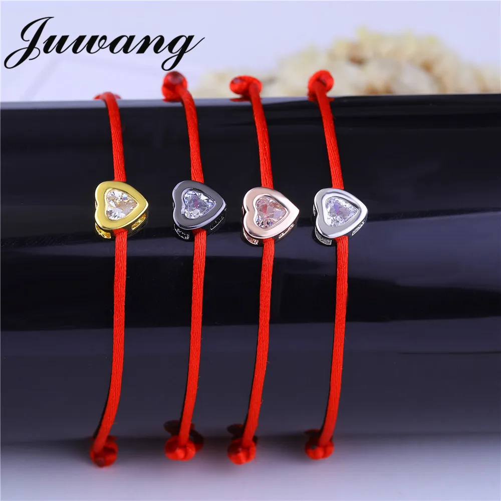 JUWANG Lucky Red String Heart Bracelets & Bangles For Women Children Adjustable Handmade Bracelet DIY Jewelry Friendship Gift
JUWANG Lucky Red String Heart Bracelets & Bangles For Women Children Adjustable Handmade Bracelet DIY Jewelry Friendship Gift