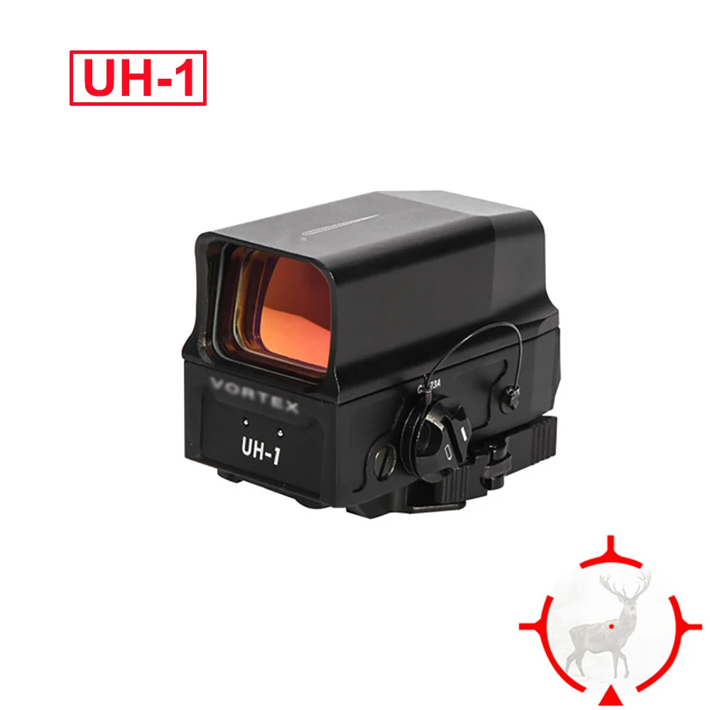Holographic AMG UH-1 Red Dot Sight Rifle Tactical Scope With Integral Weaver Picatinny Mount For Gun Air Reflex Sight Riflescope
Holographic AMG UH-1 Red Dot Sight Rifle Tactical Scope With Integral Weaver Picatinny Mount For Gun Air Reflex Sight Riflescope
