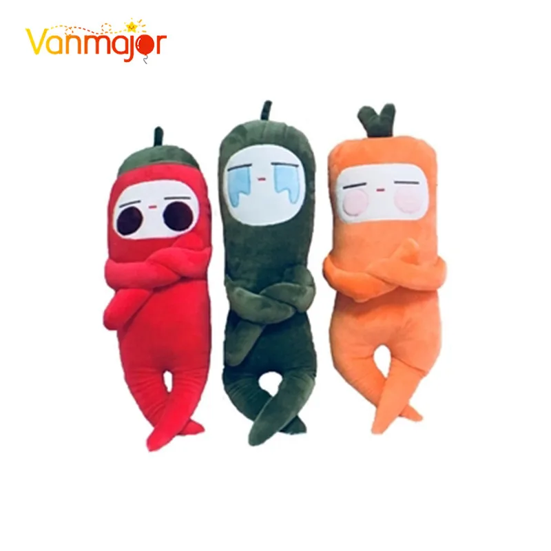 Vanmajor Creative cute pepper funny vegetable pillow doll cucumber personality plush toys children girl gift
Vanmajor Creative cute pepper funny vegetable pillow doll cucumber personality plush toys children girl gift