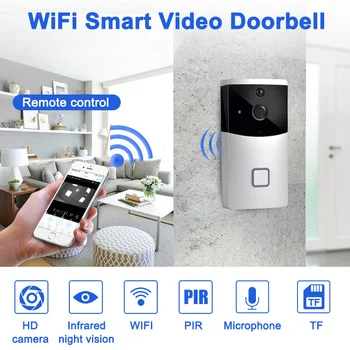 Smart Intercom WI-FI Video Phone Door Bell Camera PIR IR Alarm for Apartments HSJ-19
Smart Intercom WI-FI Video Phone Door Bell Camera PIR IR Alarm for Apartments HSJ-19