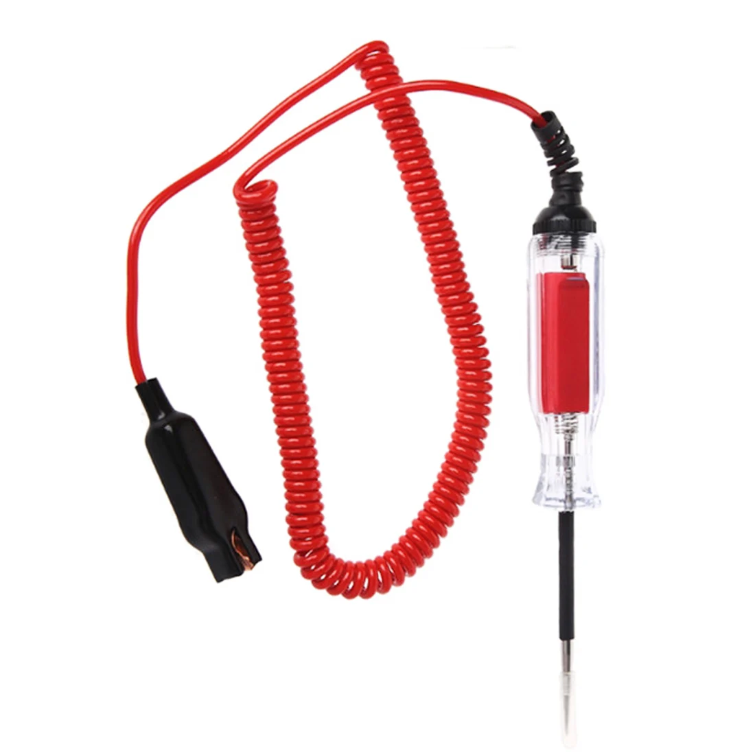 Universal 5-48V LCD Digital Automotive Car Circuit Tester Auto Voltage Meter Power Probe Lamp Test Pen with 14inch Spring Cable
Universal 5-48V LCD Digital Automotive Car Circuit Tester Auto Voltage Meter Power Probe Lamp Test Pen with 14inch Spring Cable