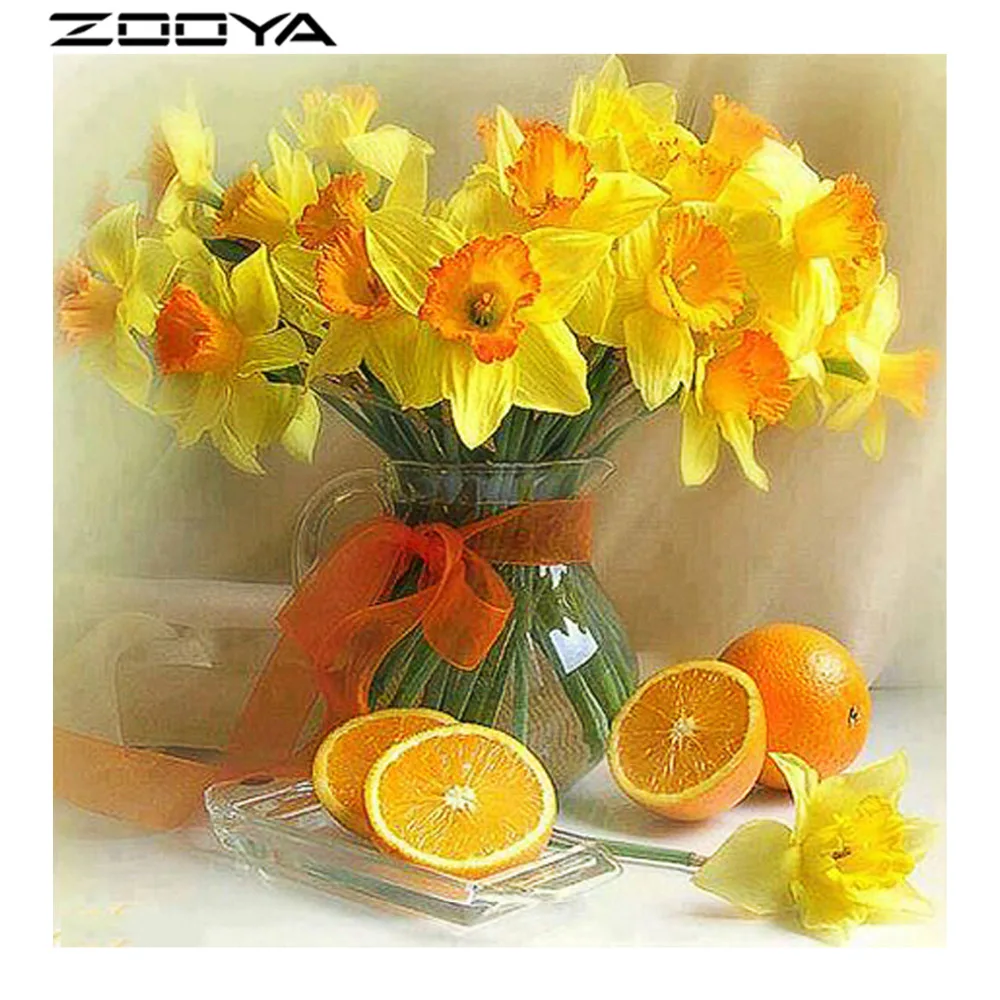 ZOOYA Diamond Painting Flower Fruit Diamond Embroidery All Drill Rhinestone Mosaic Picture Christmas Decorations For Home R219
ZOOYA Diamond Painting Flower Fruit Diamond Embroidery All Drill Rhinestone Mosaic Picture Christmas Decorations For Home R219