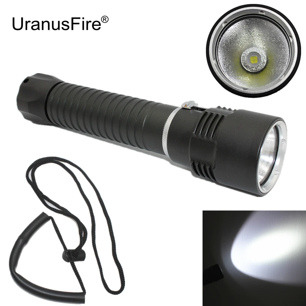 XHP50 LED Diving Light XHP-50 Waterproof Flashlight IPX8 Underwater Hunting Lamp
XHP50 LED Diving Light XHP-50 Waterproof Flashlight IPX8 Underwater Hunting Lamp