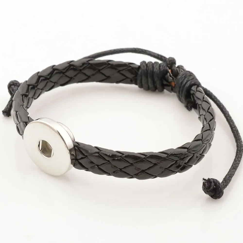 Handmade snap Bracelets For Women Fit 18mm DIY Snap Button Jewelry NB5217