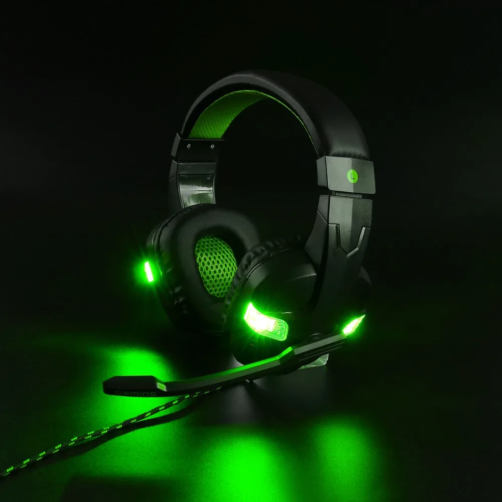 Best Gaming Headset Gamer casque Deep Bass Gaming Headphones for Computer PC Laptop PS4 Xbox One Notebook with Microphone LED
Best Gaming Headset Gamer casque Deep Bass Gaming Headphones for Computer PC Laptop PS4 Xbox One Notebook with Microphone LED
