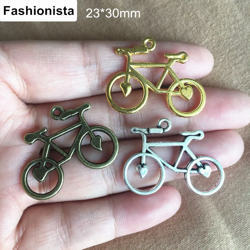 80 pcs Antique Bronze/Antique Silver/Gold-color Love Bike Pendant,23*30mm,Vintage Bicycle For Earrings,Jewelry Making
80 pcs Antique Bronze/Antique Silver/Gold-color Love Bike Pendant,23*30mm,Vintage Bicycle For Earrings,Jewelry Making