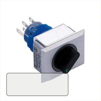 Two position holding Rectangular selection switch 1NO1NC maintained for machine or equipment,5pcs/lot
Two position holding Rectangular selection switch 1NO1NC maintained for machine or equipment,5pcs/lot