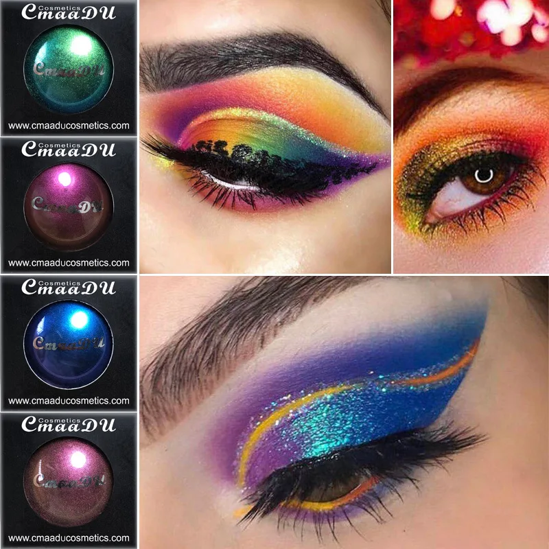 Cmaadu 4 Color Glitter Eyeshadow Makeup Powder Palette Women Smoky Eyes Metallic Shimmer Eye Shadow Green Blue Purple TSLM1
Cmaadu 4 Color Glitter Eyeshadow Makeup Powder Palette Women Smoky Eyes Metallic Shimmer Eye Shadow Green Blue Purple TSLM1