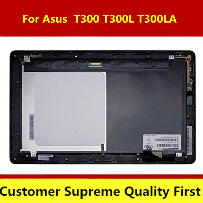 For ASUS T300LA T300 M133NWF2 Full LCD Display Monitor + Touch Screen Panel Digitizer Sensor Assembly with Frame Replacement
For ASUS T300LA T300 M133NWF2 Full LCD Display Monitor + Touch Screen Panel Digitizer Sensor Assembly with Frame Replacement