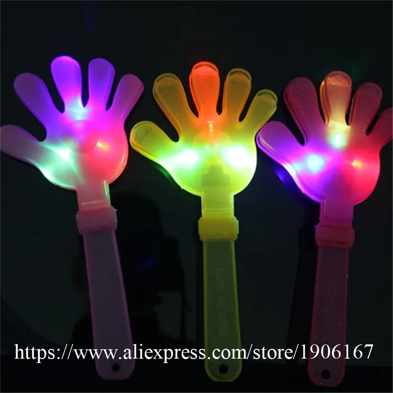 Wholesale 300pcs/Lot Led Luminous Clapper Flashing Party Event New Year Hand Palm Led Concert Clapping Device
Wholesale 300pcs/Lot Led Luminous Clapper Flashing Party Event New Year Hand Palm Led Concert Clapping Device