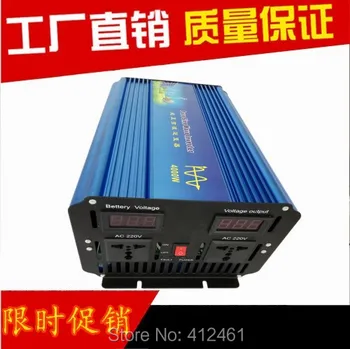 4000W onduleur solaire DC24V to AC220V power inverter 4000W pure sine wave inverter 8000W Peak power
4000W onduleur solaire DC24V to AC220V power inverter 4000W pure sine wave inverter 8000W Peak power