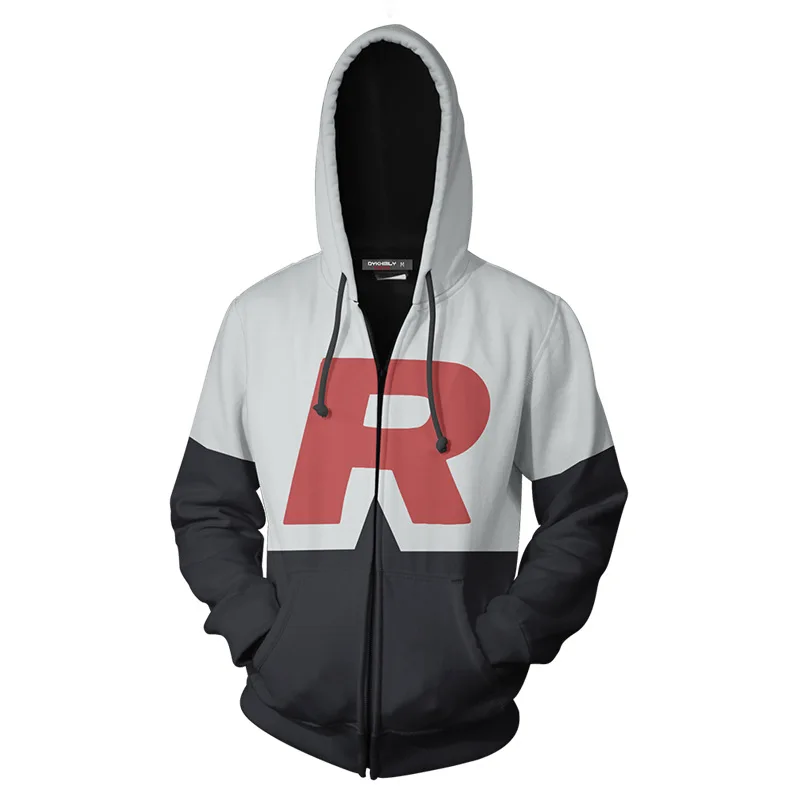 Pokemon Go!Team Rocket Jessie James Cosplay Costume Zipper Hooded 3D Printed Jacket Hoodie Coat Sportswear Casual Sweatshirt Top
Pokemon Go!Team Rocket Jessie James Cosplay Costume Zipper Hooded 3D Printed Jacket Hoodie Coat Sportswear Casual Sweatshirt Top