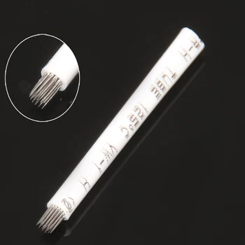 10pcs Permanent Makeup Eyebrow Tattoo 21 Bevel Round Needles Microblading Needle 3D Eyebrow Embroidery 21 Fog Round Needle
10pcs Permanent Makeup Eyebrow Tattoo 21 Bevel Round Needles Microblading Needle 3D Eyebrow Embroidery 21 Fog Round Needle
