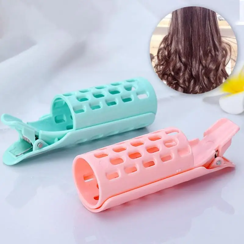 Image 1 PCS DIY Hair Styling Fringe Bangs Clip Women Girl Makeup Pear Flower Curler Roller Holder Clips Best Corrugated Perm Folder Z3