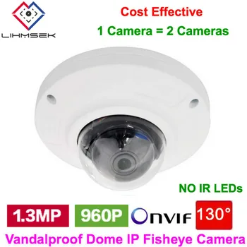 Lihmsek 1/3" CMOS Sensor 130 Degree Wide Angle Lens 1.3 Megapixel IP Network Vandalproof Fisheye Camera
Lihmsek 1/3" CMOS Sensor 130 Degree Wide Angle Lens 1.3 Megapixel IP Network Vandalproof Fisheye Camera