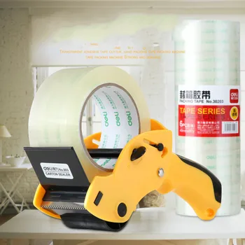 Deli 803 paper box sealing device tape machine transparent tape cutter manual strapping machine hand packager tape dispenser
Deli 803 paper box sealing device tape machine transparent tape cutter manual strapping machine hand packager tape dispenser
