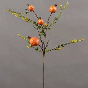 74cm 4 Heads Artificial Fruits Fake Fruit Glass Berries Pomegranate Red Bouquet Stamen Christmas Decorative Double Heads
74cm 4 Heads Artificial Fruits Fake Fruit Glass Berries Pomegranate Red Bouquet Stamen Christmas Decorative Double Heads