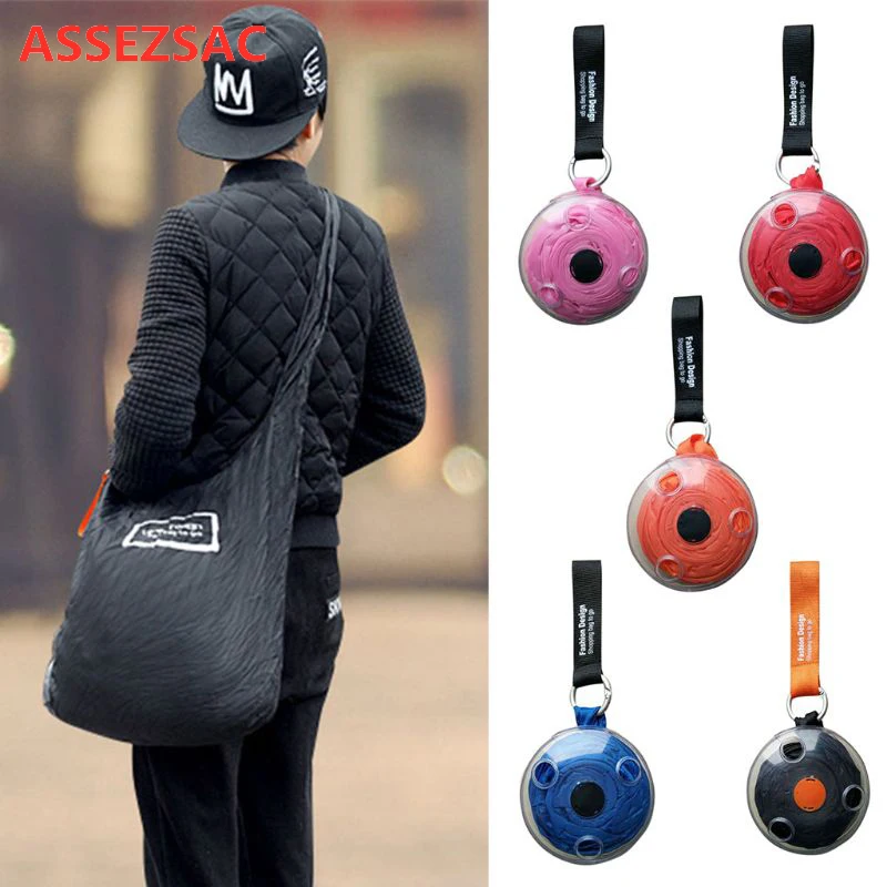 ASSEZSAC New Fashion Foldable Shopping Bag Creative Folding Organizer Grocery Storage Handle Bag Large Capacity Reusable
ASSEZSAC New Fashion Foldable Shopping Bag Creative Folding Organizer Grocery Storage Handle Bag Large Capacity Reusable