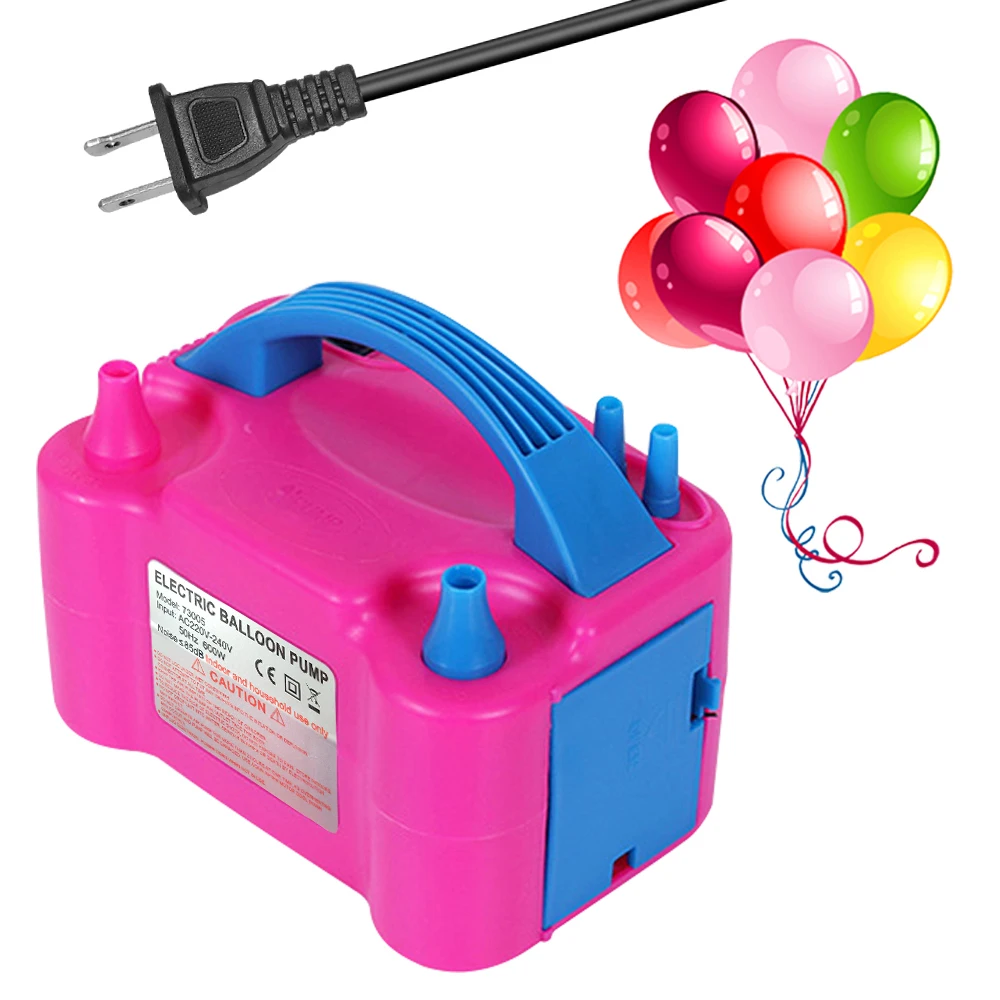 220V-240V Electric High Power Two Nozzle Air Blower Balloon Inflator Pump Fast Portable Inflatable Tool
220V-240V Electric High Power Two Nozzle Air Blower Balloon Inflator Pump Fast Portable Inflatable Tool