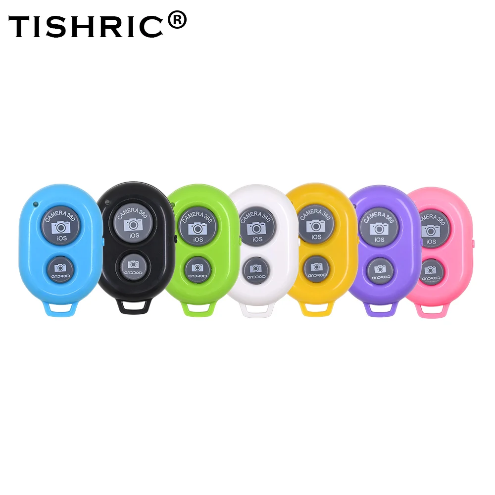 TISHRIC Wireless Bluetooth Shutter Remote Control Bluetooth Self Timer For Tripod Mobile Phone Selfie Stick Remote control
TISHRIC Wireless Bluetooth Shutter Remote Control Bluetooth Self Timer For Tripod Mobile Phone Selfie Stick Remote control
