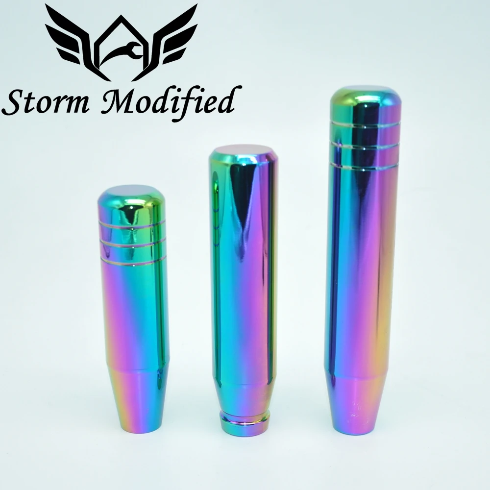 SuTong 2018 New shift knob 18cm 13cm Length Aluminum Gear Shift Knob Racing Car Universal Shift Gear Knob Neo Chrome
SuTong 2018 New shift knob 18cm 13cm Length Aluminum Gear Shift Knob Racing Car Universal Shift Gear Knob Neo Chrome