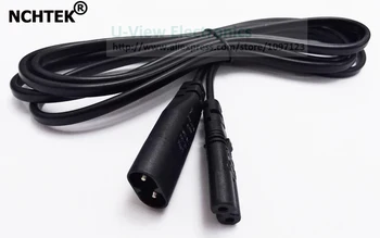 NCHTEK IEC 60320 C8 Plug to C7 Receptacle Male to Female Extension Power Supply Main Adapter Cable 1.8M/Free Shipping/10PCS
NCHTEK IEC 60320 C8 Plug to C7 Receptacle Male to Female Extension Power Supply Main Adapter Cable 1.8M/Free Shipping/10PCS