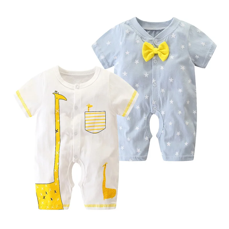 Newborn Baby Summer Dress 0-3 Months Baby Clothes thin Section Onesies 6 Cotton Short-Sleeved Newborn Clothes Summer
Newborn Baby Summer Dress 0-3 Months Baby Clothes thin Section Onesies 6 Cotton Short-Sleeved Newborn Clothes Summer