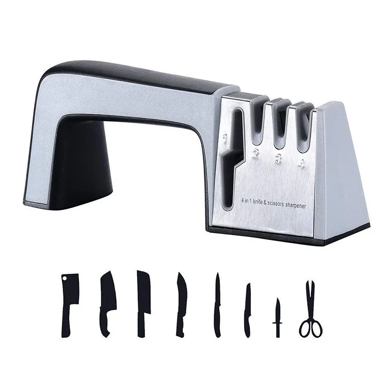 Knife Sharpener 4 Stages Professional Kitchen Sharpening Stone Grinder knives Whetstone Tungsten Diamond Ceramic Sharpener Tool
Knife Sharpener 4 Stages Professional Kitchen Sharpening Stone Grinder knives Whetstone Tungsten Diamond Ceramic Sharpener Tool