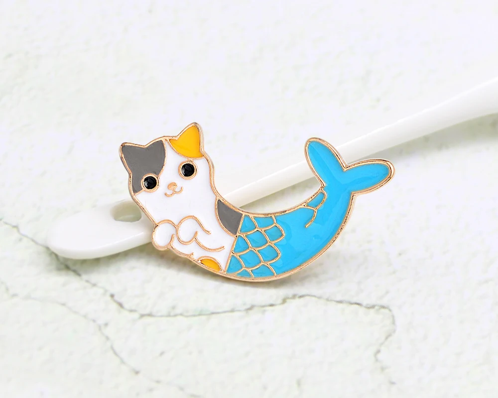 胸针猫鱼5