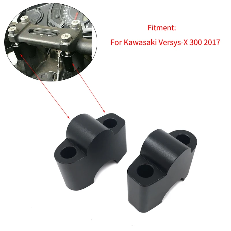 Motorcycle Modified Handlebar Handle bar Extension Risers Height up Adapters 30MM for Kawasaki Versys-X 300 2017 Versys-X 300
Motorcycle Modified Handlebar Handle bar Extension Risers Height up Adapters 30MM for Kawasaki Versys-X 300 2017 Versys-X 300