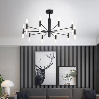 20/40 head Postmodern coffee hall, sitting room dining-room designer chandeliers Nordic industrial retro creative pendant lamp
20/40 head Postmodern coffee hall, sitting room dining-room designer chandeliers Nordic industrial retro creative pendant lamp