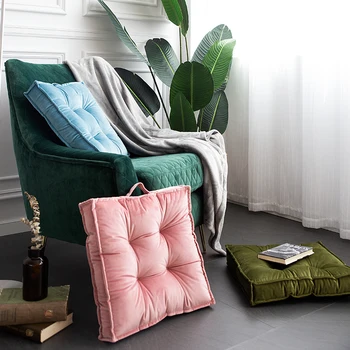 43*43*8cm winter green/blue/pink/yellow velvet cushion office mat chair stool back cushion tatami seat cushion pillow home decor
43*43*8cm winter green/blue/pink/yellow velvet cushion office mat chair stool back cushion tatami seat cushion pillow home decor