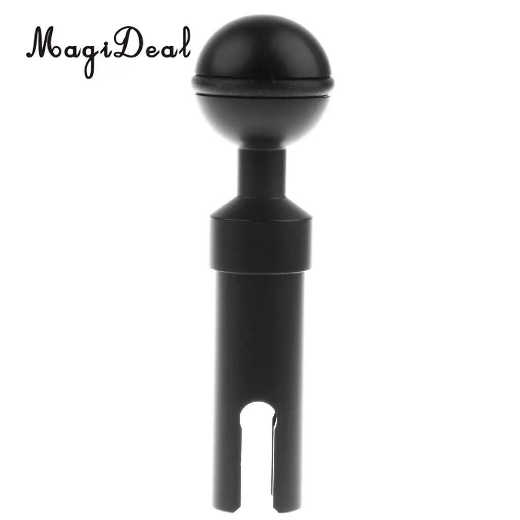 MagiDeal 1' Ball Mount Arm Adapter for for Underwater Diving Photography Light System