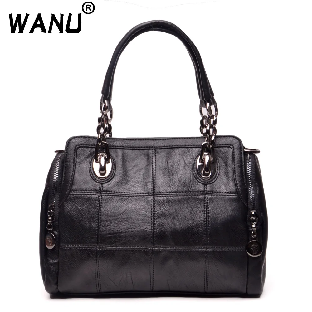 WANU High Quality leather shoulder bags,sheepskin women totes,female handbags Luxury brand designer Large Leather ladies tote
WANU High Quality leather shoulder bags,sheepskin women totes,female handbags Luxury brand designer Large Leather ladies tote